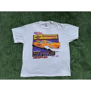 1996 Vintage Winston Cup Drag Racing NHRA T-Shirt Size 2XL XXL Jerzees USA